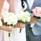 Blumenschmuck und Dekoration bei der Hochzeit